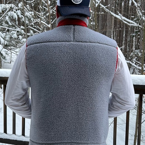 Men's Classic Retro-X® Fleece Vest XL - Picture 4 of 6